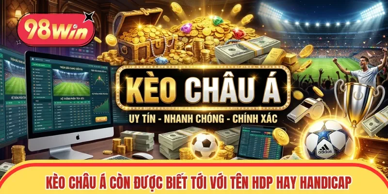 Kèo châu Á còn gọi HDP hay Handicap